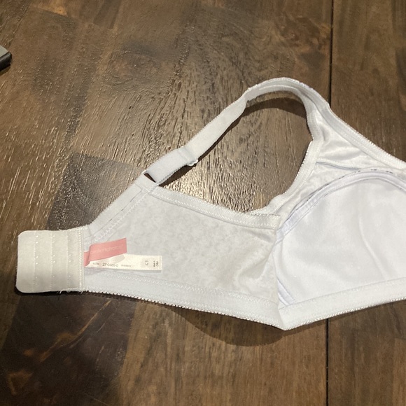 Comfort Choice 42B blue 100% cotton wire free bra EUC - Picture 7 of 10